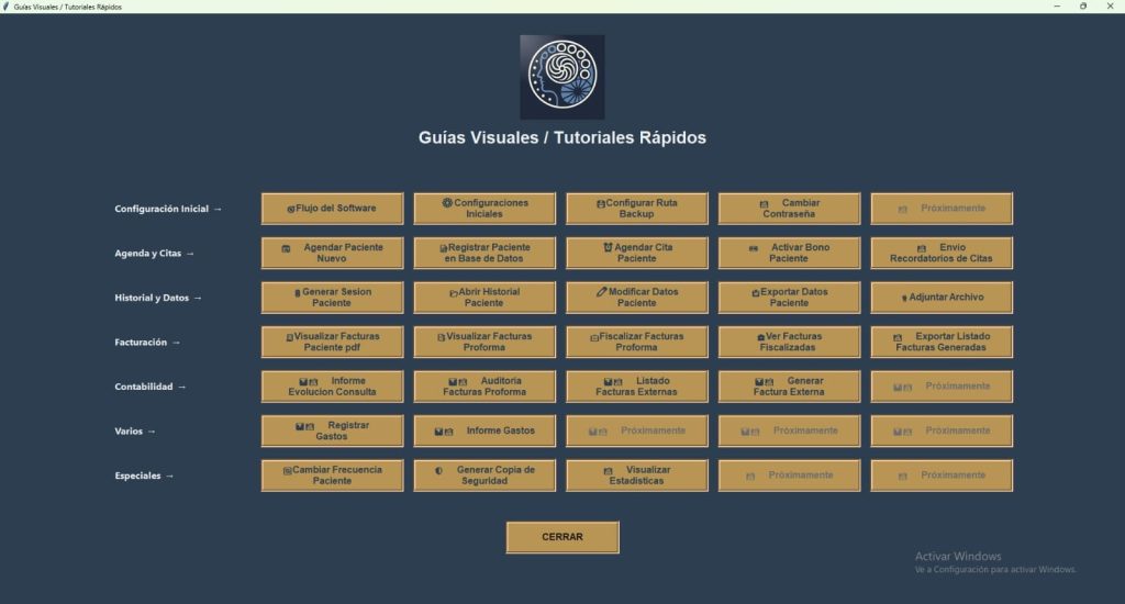 Tutoriales software gestion integral